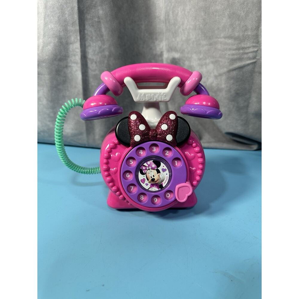 Disney Junior Minnie Mouse Ring Me Rotary Phone